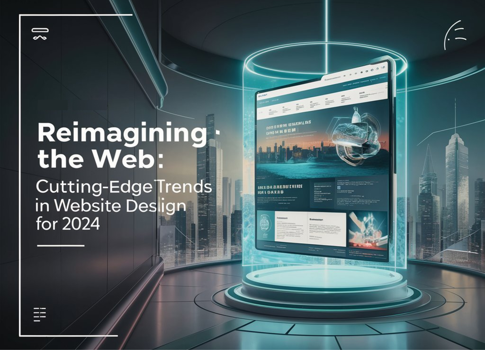 Reimagining the Web: Cutting-Edge Trends in Website Design for 2024