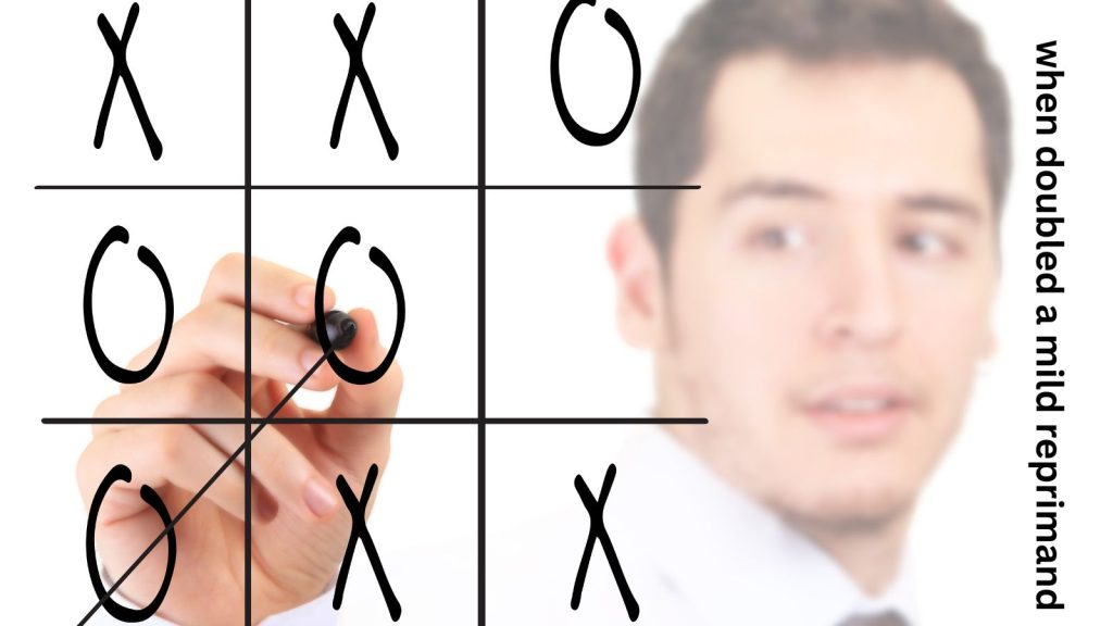 When doubled a mild reprimand: Crossword Puzzle Clues and Solutions