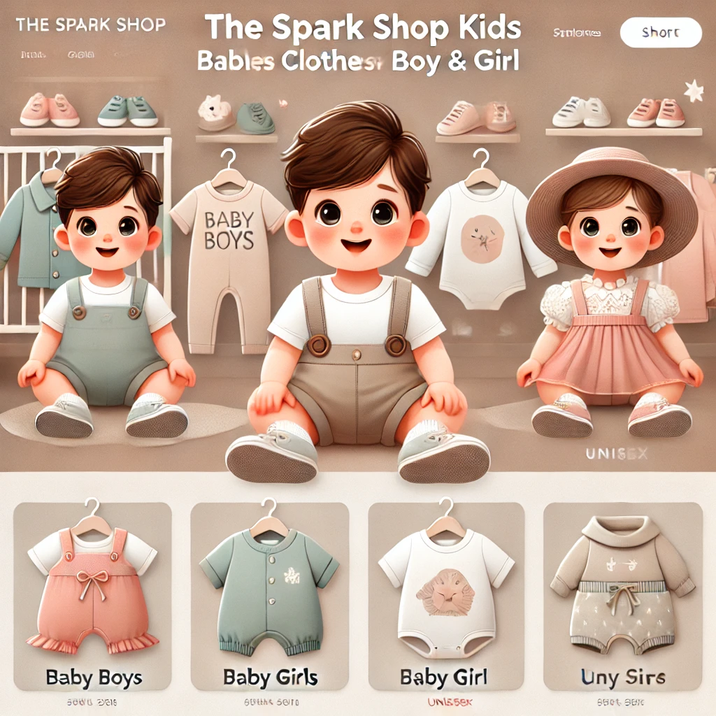 TheSpark Shop Kids Clothes for Baby Boy & Girl: A Comprehensive Guide TheSpark Shop Kids Clothes for Baby Boy & Girl: A Comprehensive Guide